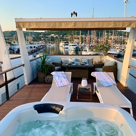 Sirena Floating House Portoroz Villa Bagian luar foto