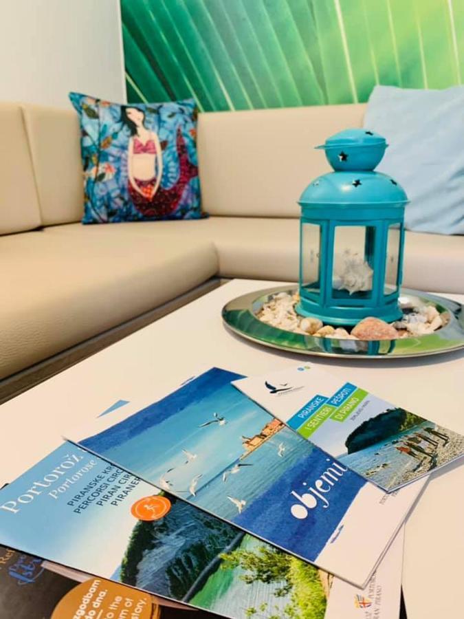 Sirena Floating House Portoroz Villa Bagian luar foto
